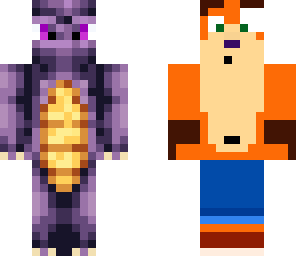 spyro the dragon and crash bandicoot