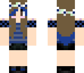 blue girl