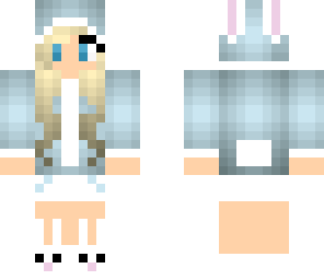cyan bunny