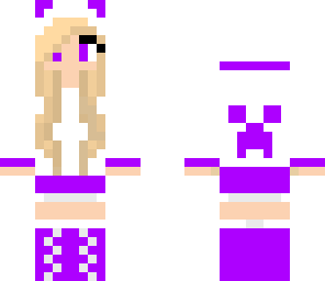 purple creeper girl