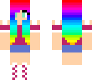 rainbow street girl