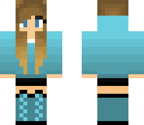 blue headphone girl edit
