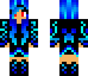 blue girl asssassin