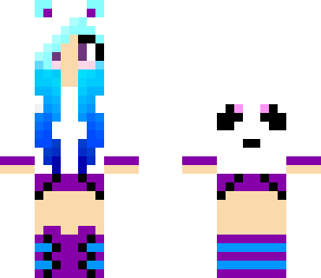 cute panda girl