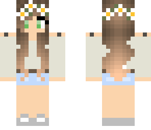 flower crown girl