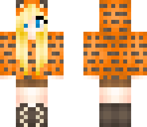 tiger hoodie girl