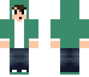 dark green boy