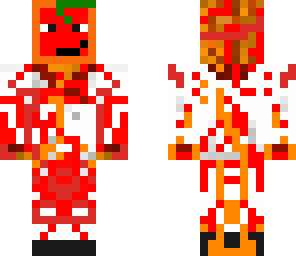 tomato pumpkin man