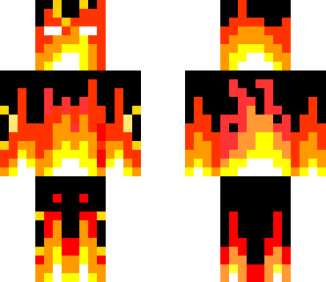 flame man