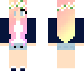rainbow haired gal