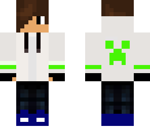 white cool creeper guy 3