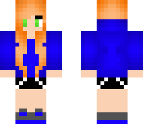 blue sweater girl
