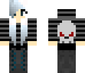 gray blue goth