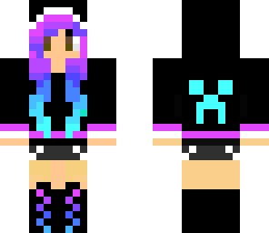 colorful girl