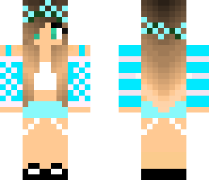 teal and white 