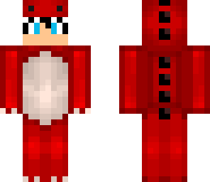 red dinosuit guy