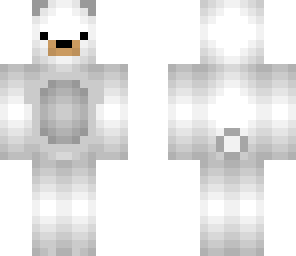 polar bear with no claws
