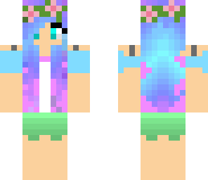 enchanted flower girl