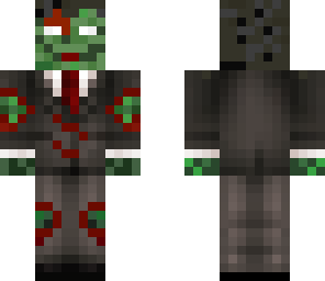zombie in suit