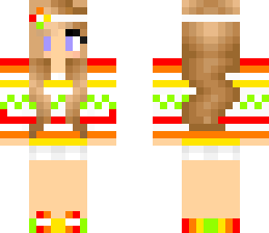 rainbow girl