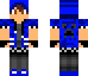 cool blue boy