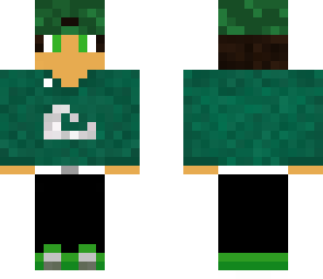 green teenage boy