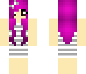 hot pink hair dress