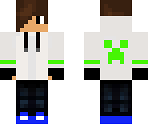 white cool creeper guy 5