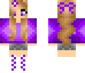 purple bowtie girl