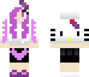 purple kitty