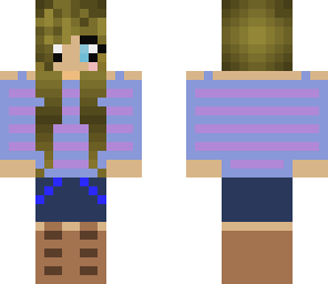purple sweater girl