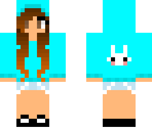 blue bunny hoodie