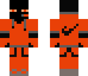 enderman nike orange v4