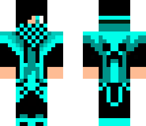 blue cool guy skin