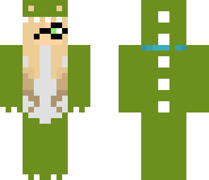 dino nerd green