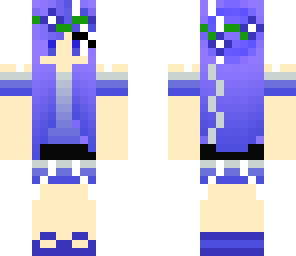 blue white girl my real skin