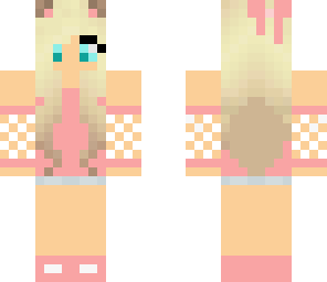 pink cat girl