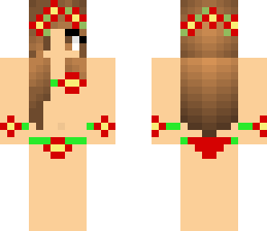 sexy bikini girl skin
