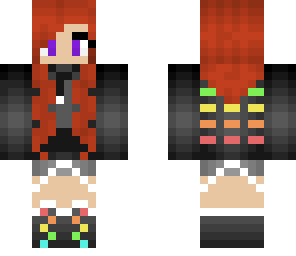 rainbow dj girl