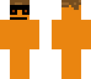 orange akward man