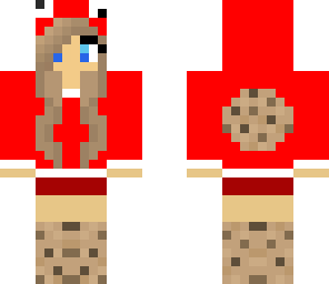 red cookie girl