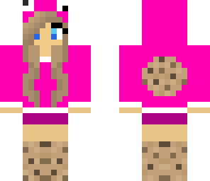 pink cookie girl