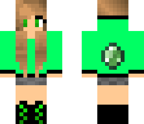 cute emerald girl 2