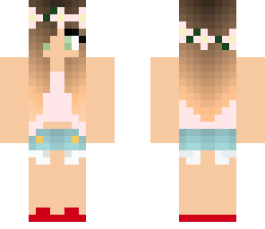 flower crown girl