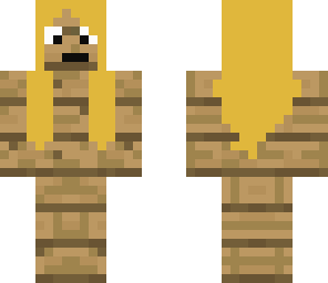camo wood planks girl