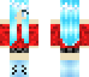 blue hair