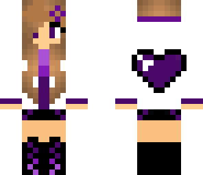 purple girl