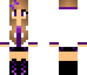 purple girl