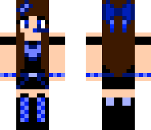 blue girl