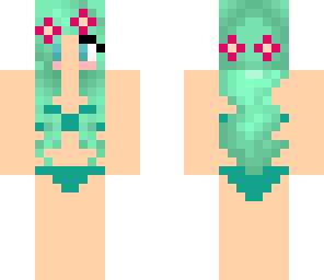mermaid bikini girl